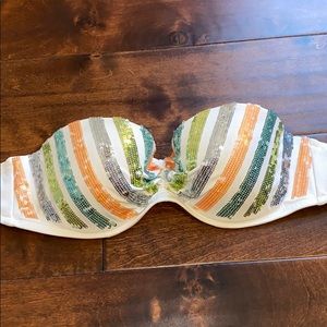 Victoria secrets strapless bikini top size 32C